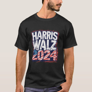 Cat Lady Kamala Waltz President Verkiezingen Kamal T-shirt