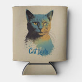 Cat Lady Koelbox Blikjeskoeler (Voorkant)