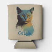 Cat Lady Koelbox Blikjeskoeler (Achterkant)