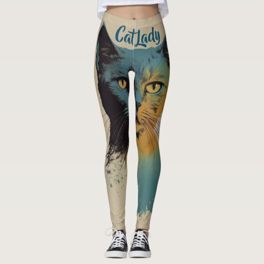 Cat Lady Leggings (Voorkant)