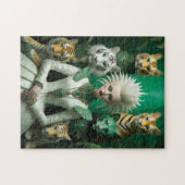 Cat Lady Legpuzzel (Horizontaal)