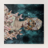 Cat Lady Legpuzzel (Horizontaal)