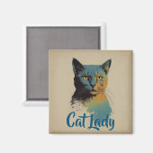 Cat Lady Magnet (Voorkant / Achterkant)