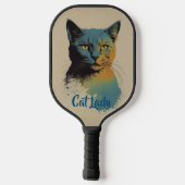 Cat Lady Pickleball Paddle (Achterkant)