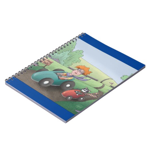 Cat Lady Road Rally Notitieboek (Linkerzijde)