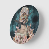 Cat Lady Ronde Klok (Hoek)