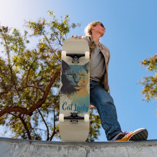 Cat Lady Skateboard (Buiten 1)