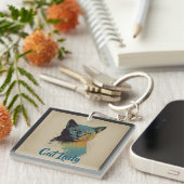 Cat Lady Sleutelhanger (Voorkant Rechts)