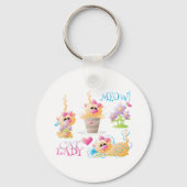 Cat Lady Sleutelhanger (Achterkant)