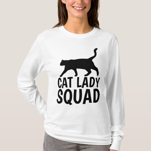 CAT LADY SQUAD T-shirts (Voorkant)
