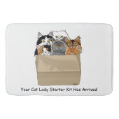 Cat Lady Starter Kit Badmat (Voorkant)