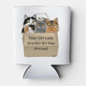 Cat Lady Starter Kit Blikjeskoeler (Voorkant)