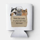 Cat Lady Starter Kit Blikjeskoeler (Achterkant)