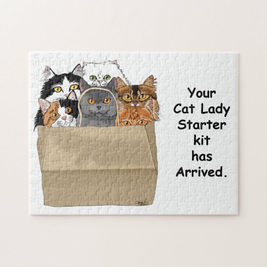 Cat Lady Starter Kit Legpuzzel (Horizontaal)