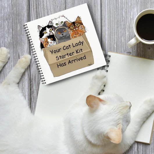 Cat Lady Starter Kit Notitieboek
