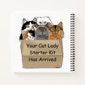 Cat Lady Starter Kit Notitieboek (Achterkant)