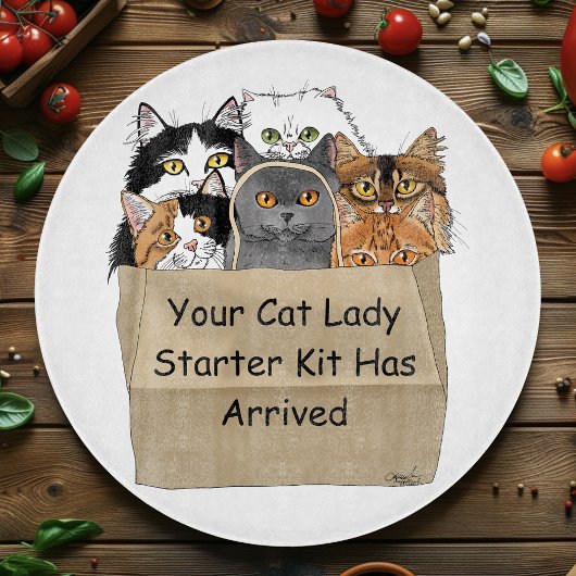Cat Lady Starter Kit Snijplank