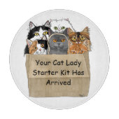Cat Lady Starter Kit Snijplank (Voorkant)