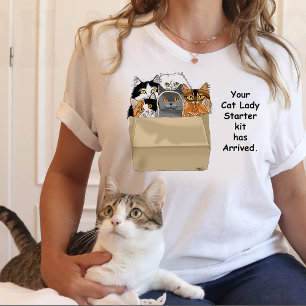 Cat Lady Starter Kit T-shirt