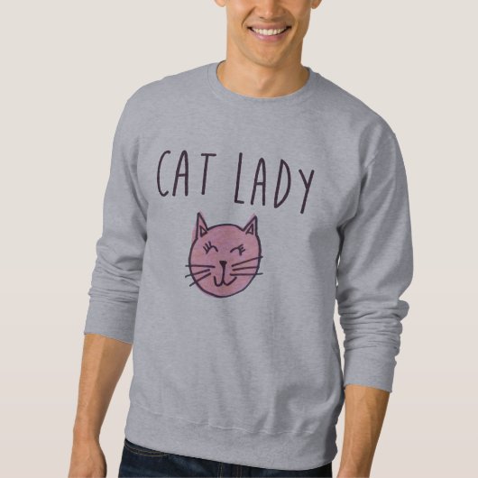 Cat Lady Sweatshirt (Voorkant)