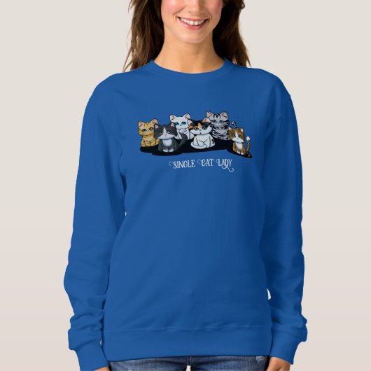 Cat Lady T-shirt (Voorkant)