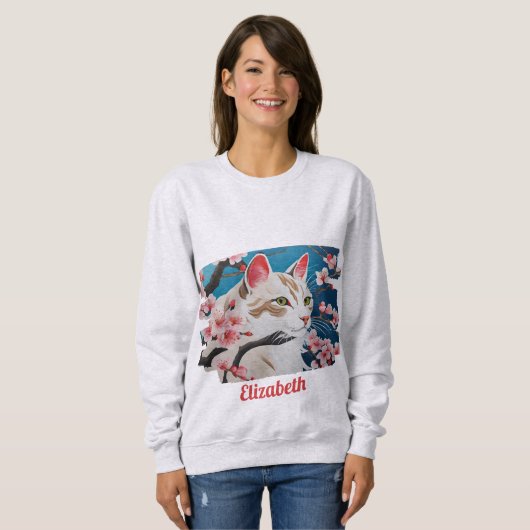 Cat Lady T-shirt (Voorkant volledig)