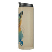 Cat Lady Thermal Tumbler Thermosbeker (Geroteerd rechts)