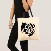 Cat Lady Tote Bag (Voorkant (product))