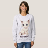 Cat Lady Trui (Voorkant volledig)