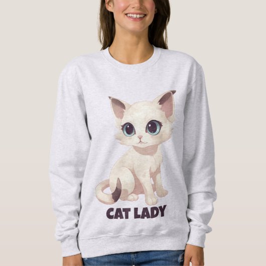 Cat Lady Trui (Voorkant)
