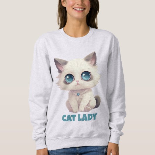 Cat Lady Trui (Voorkant)