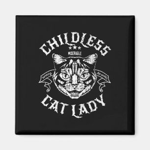 Cat Lady voor Kamala Harris 2024 Feminist Voting Magneet