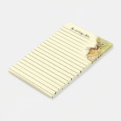 Cat Lady Waterverf Kat Whiskers Persoonlijk Post-it® Notes (Schuin)