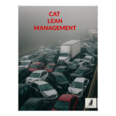 Cat Lean Management Perfect Poster (Voorkant)