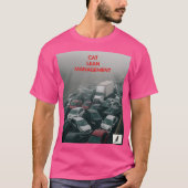 Cat Lean Management T-shirt (Voorkant)