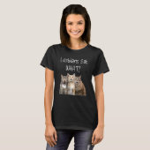 Cat Lesbians Eat What Gay T-shirt (Voorkant volledig)
