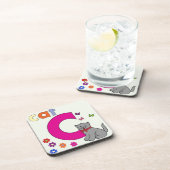 Cat Letter C Onderzetter (Rechterzijde)