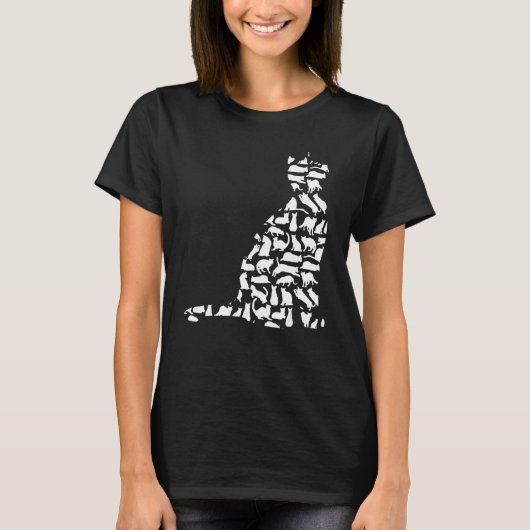 Cat Leuke Katten Cat T-shirt (Voorkant)