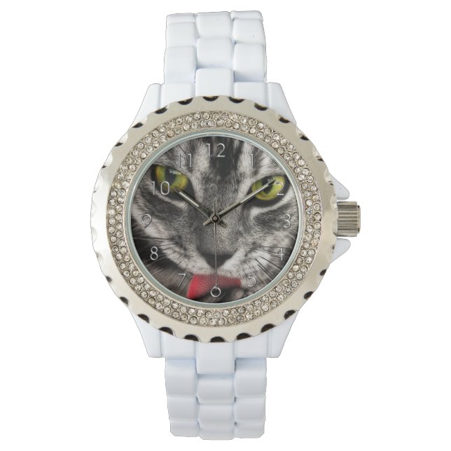 Cat Lick Horloge (Voorkant)
