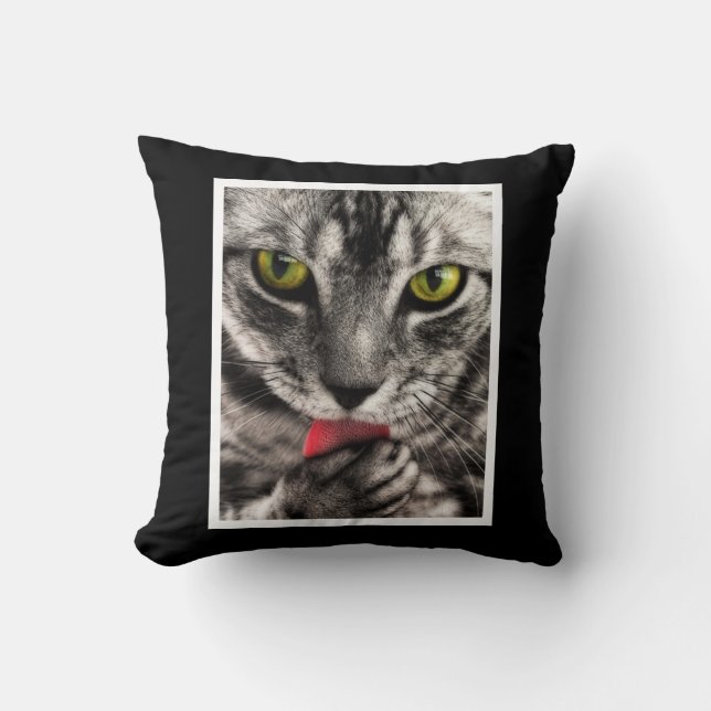 Cat Lick Kussen (Voorkant)