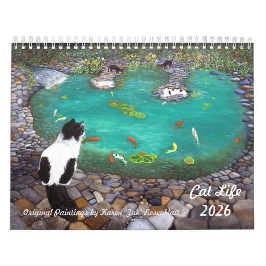 Cat Life 2026 Calendar Kalender (Hoes)