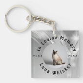 Cat Life Timeline Photo Memory Art Sleutelhanger (voorkant)