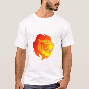 Cat Lion Animal Wildlife Wild Safari Head T-shirt