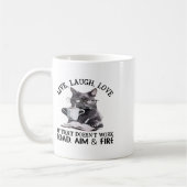 Cat Live Lach Liefde Als Dat Niet Werkt Load Doel Koffiemok (Links)