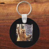 Cat Lives Sleutelhanger (Voorkant)