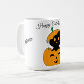 Cat-lloween Koffiemok (Voorkant links)