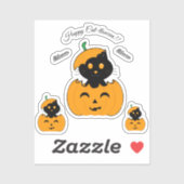 Cat-lloween Sticker (Vel)