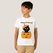 Cat-lloween T-shirt (Voorkant volledig)