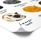 Cat Loaves Poster (Hoek)