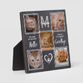 Cat Loss Unieke Pet Memorial Fotoplaat (Voorkant)